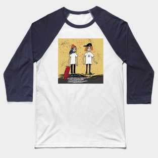 Skate Girls Baseball T-Shirt
